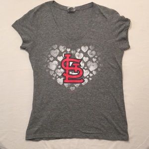 LARGE WOMEN STL CARDINALS SHIRT GREAT CONDITION